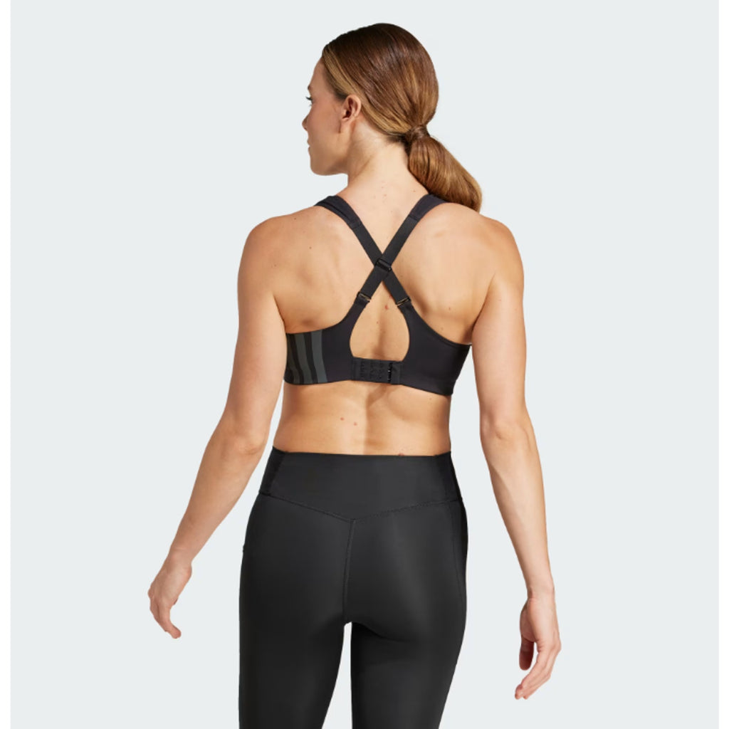 ADIDAS Women's TLRD Impact Training High-Support Bra M A-B Black NWT