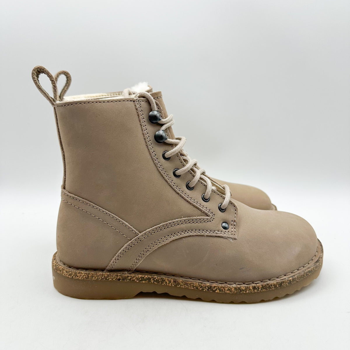 BIRKENSTOCK Women Bryson Mid Boot EU 36 Narrow US 5 Taupe Leather Shearling NWT