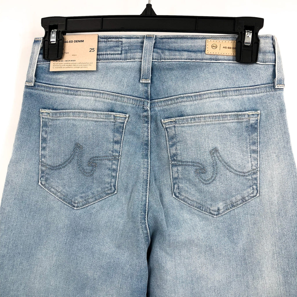 AG ADRIANO GOLDCHMIED Madi Flare Jeans Size 25 US 0 24Yrs Looking Glass NWT