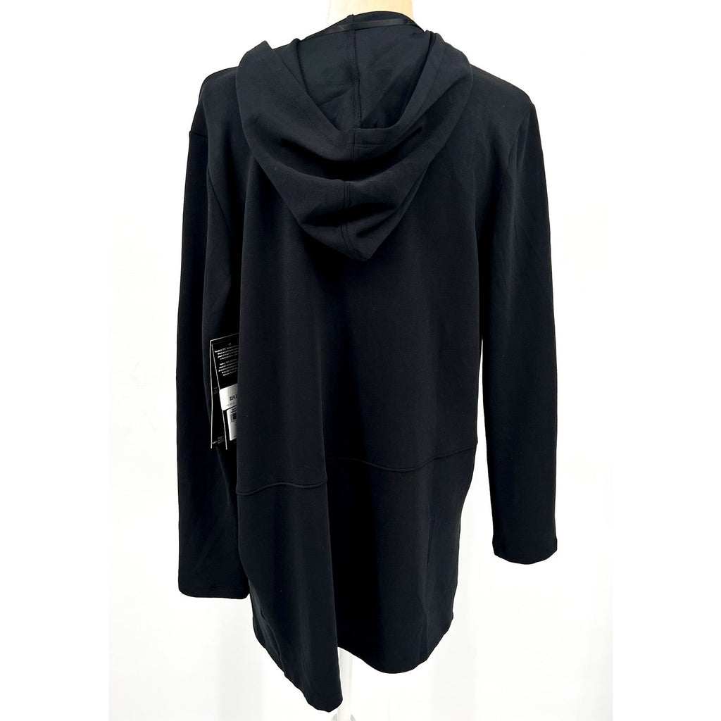 SKECHERS Women's Skechluxe Elevate Restful Hoodigan Jacket XS Black NWT