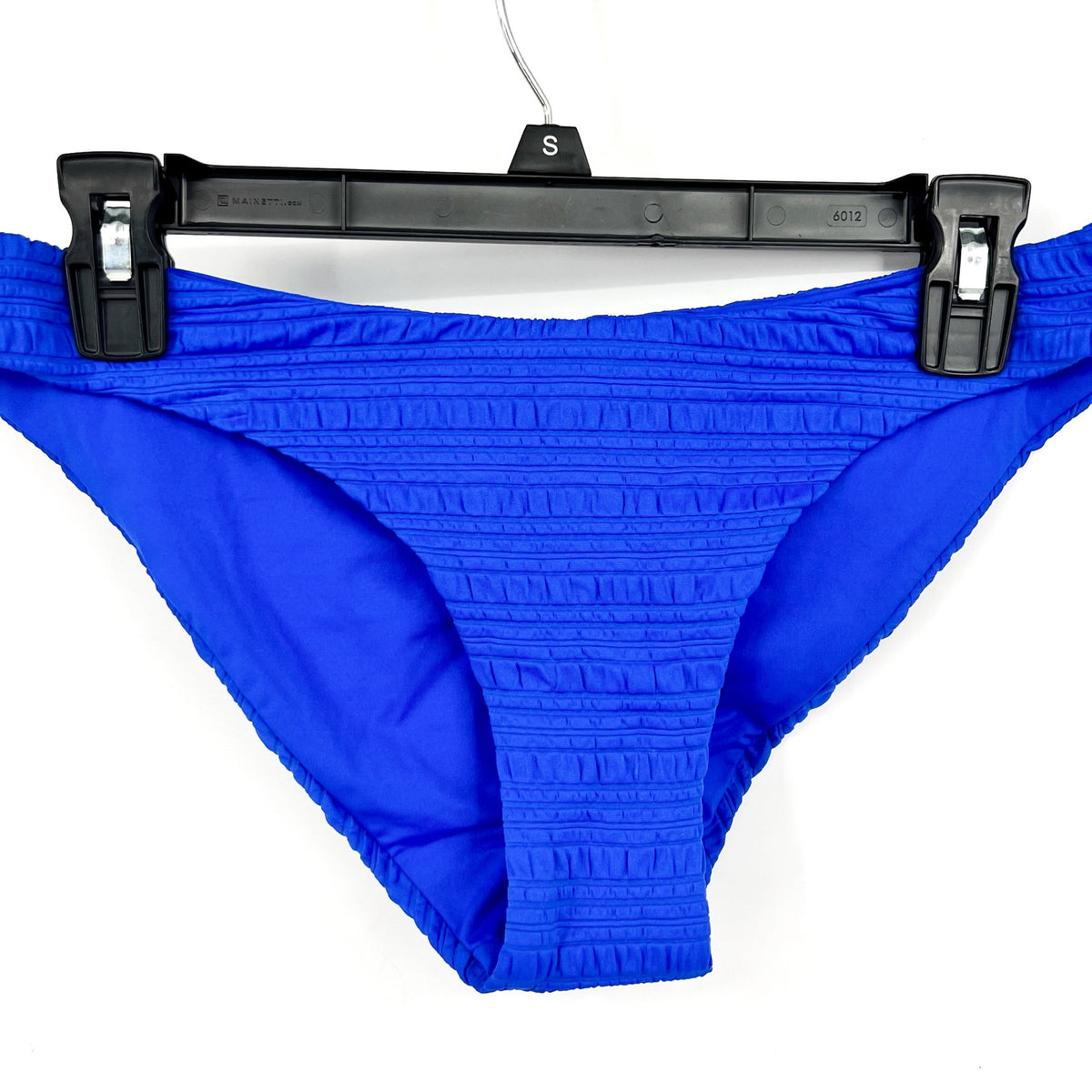BECCA Women's Coast Adela Hipster Bikini Bottom Small Blue UltraMarine NWT