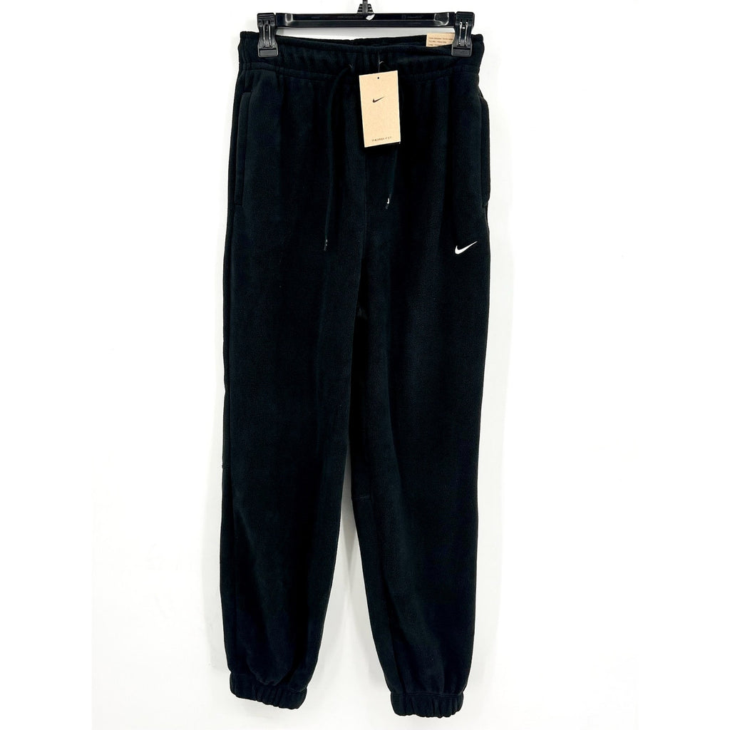 NIKE Women's Thermal Fit Fleece Polar Joggers XS Black Sweatpants NWT
