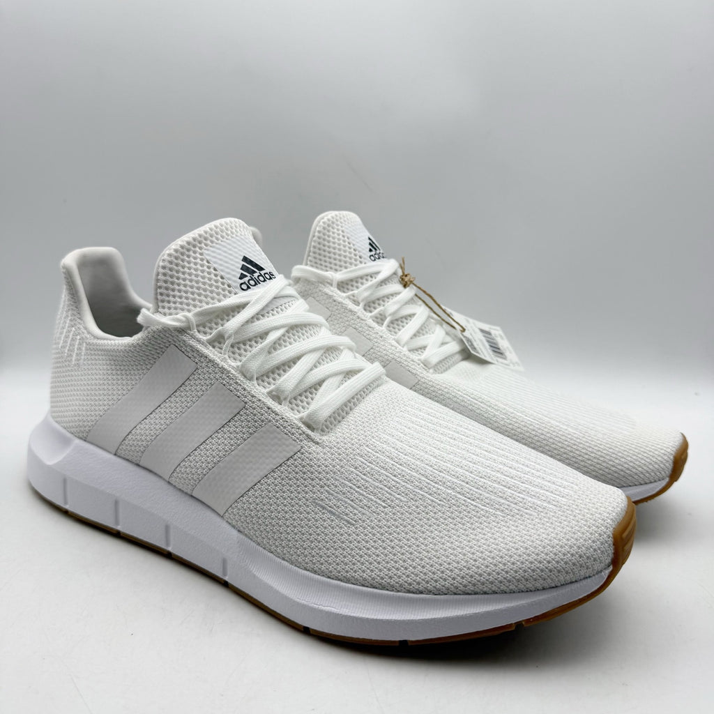 Adidas Mens Swift Run 1.0 Running Shoes US 13 White Athletic NIB