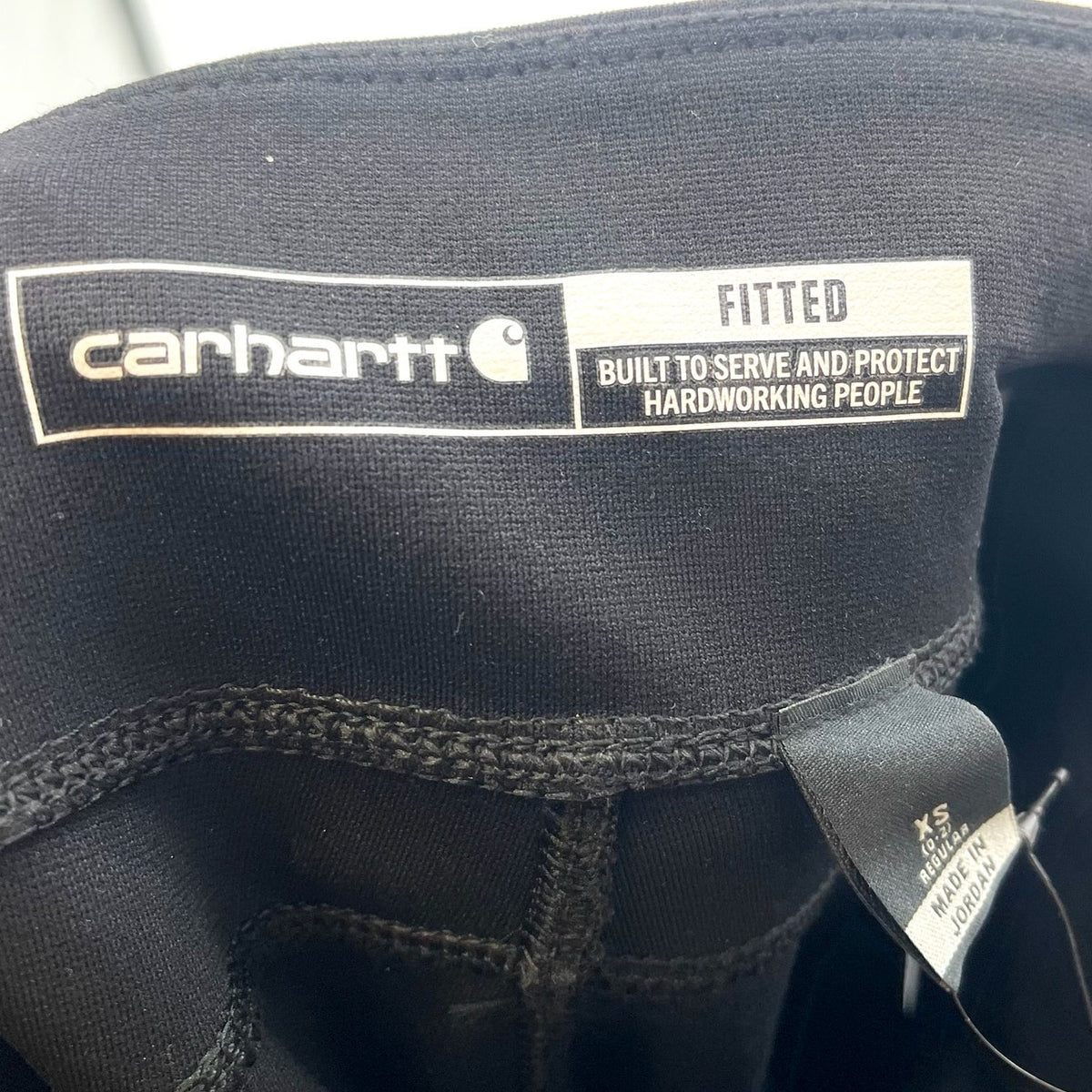 CARHARTT Women's Force Fitted Utility Leggings XS Black Lightweight NWT