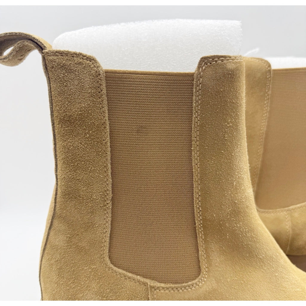 Saint Morta Men's Nomad Pointy Toe Chelsea Boot Size 9 EU 43 Tan Camel Suede NIB
