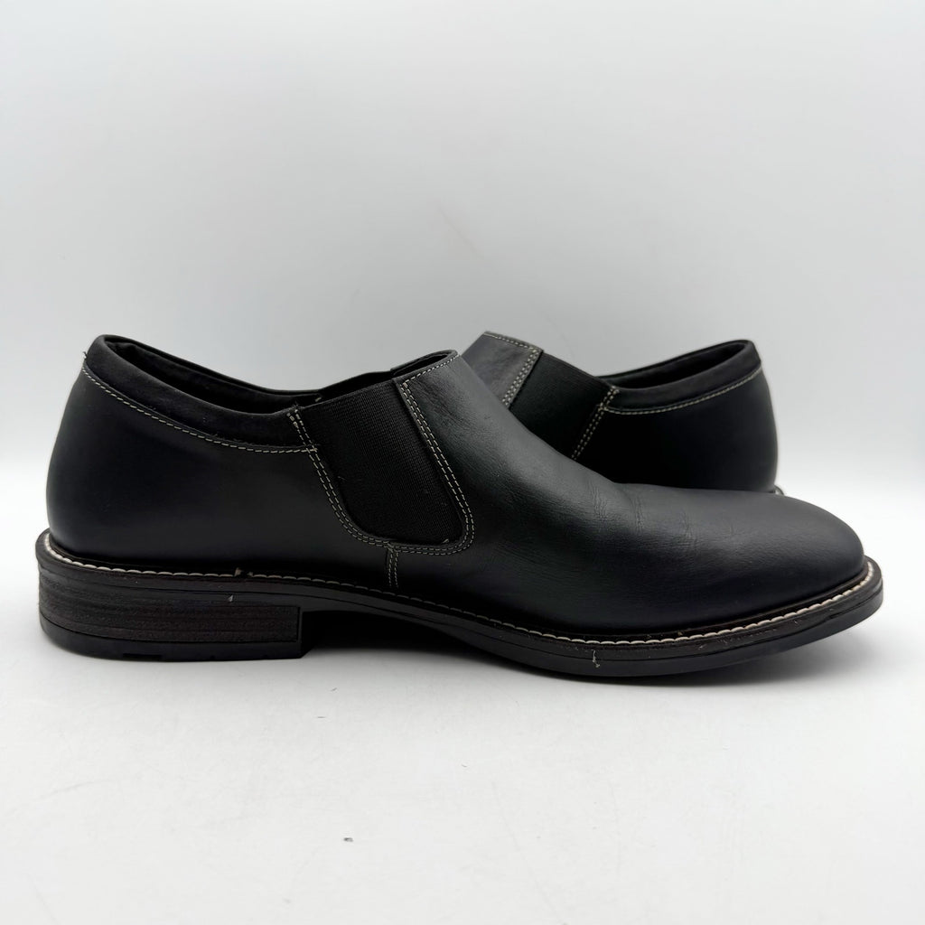 Naot Mens Director Slip On Shoes EU 43 US 10 Black Leather NWOB