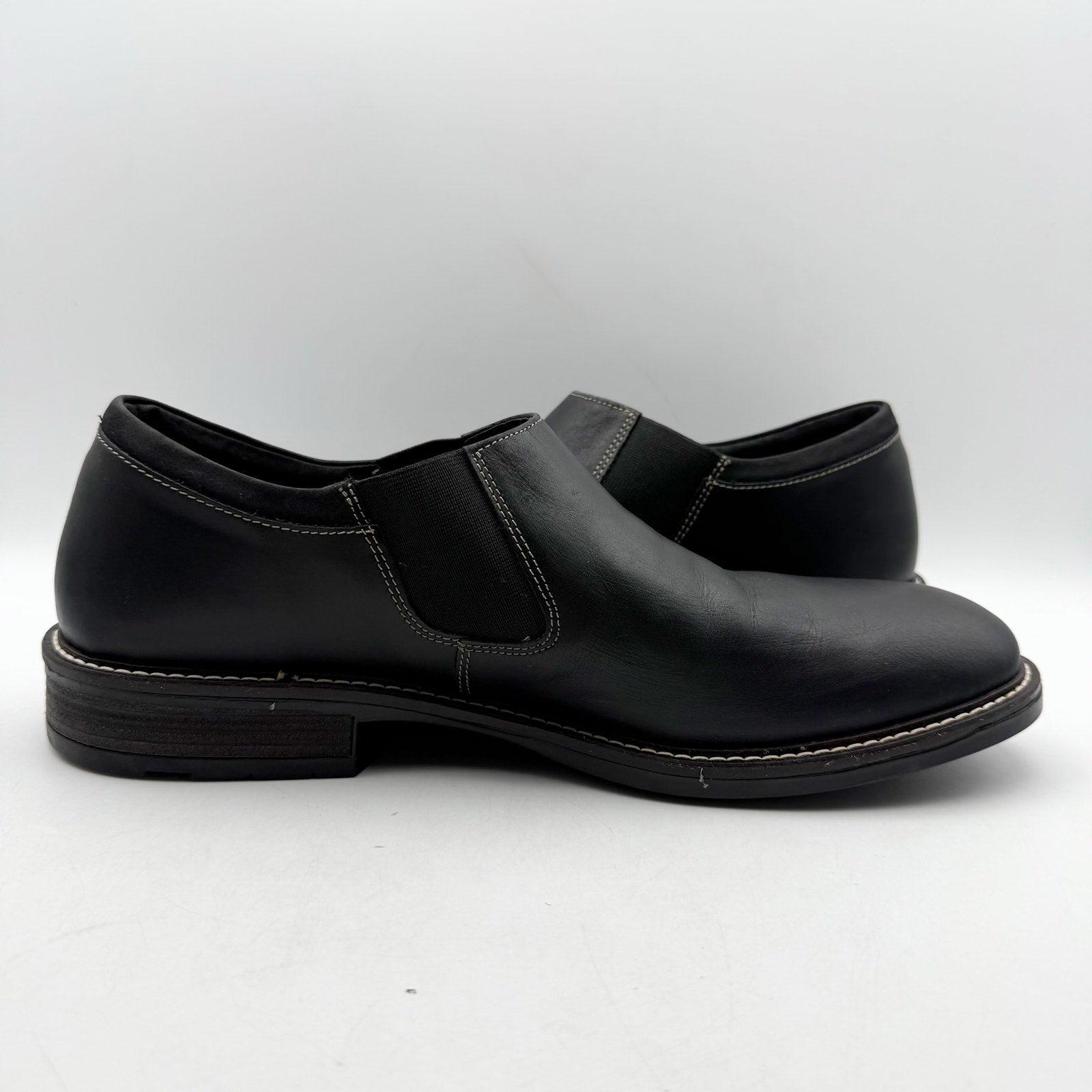 Naot Mens Director Slip On Shoes EU 43 US 10 Black Leather NWOB