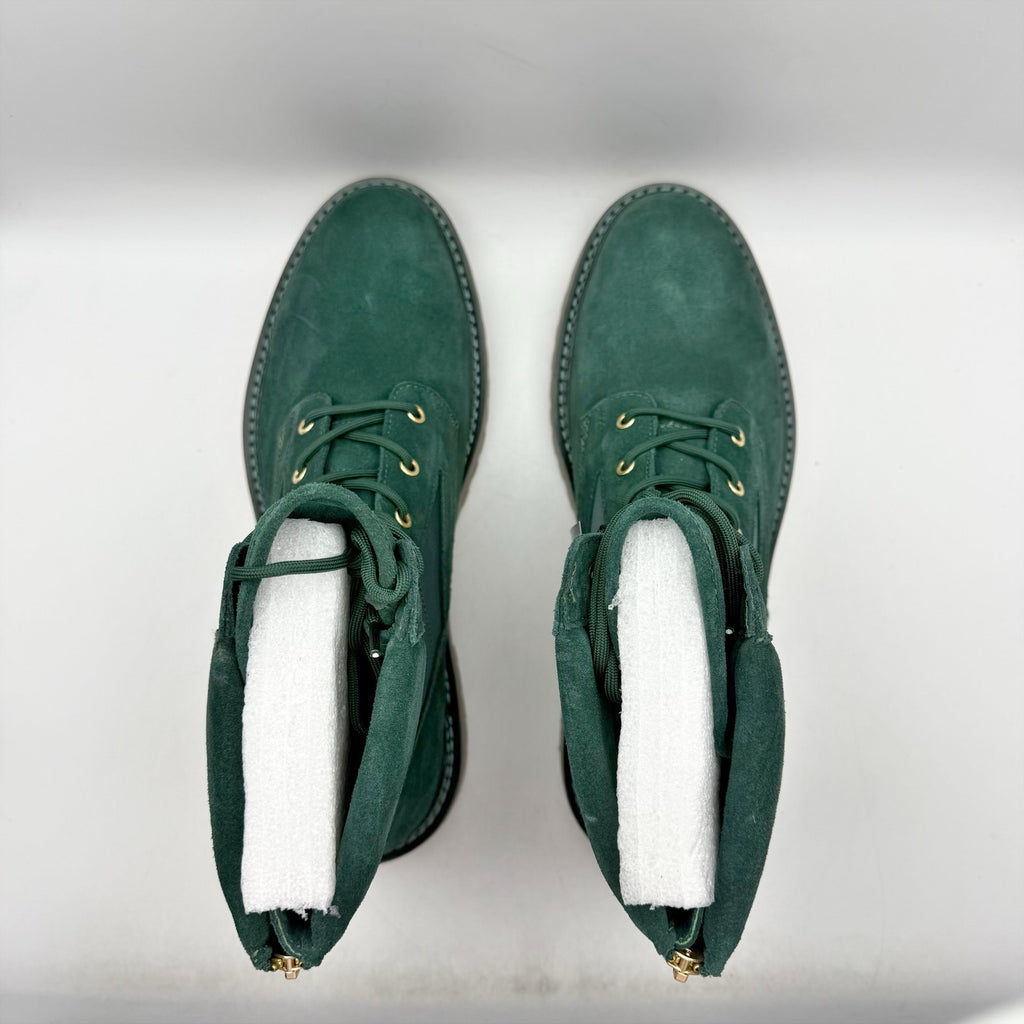 Saint Morta Mens Legion Ankle Boots US 12 Green Suede NIB