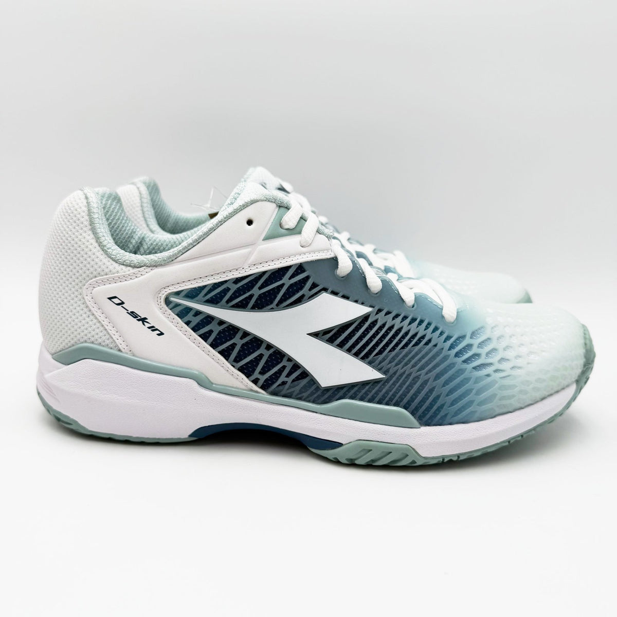 Diadora Womens Speed Competition 7+ AG Tennis Shoes Size 10 EU 41 Blue White NWT