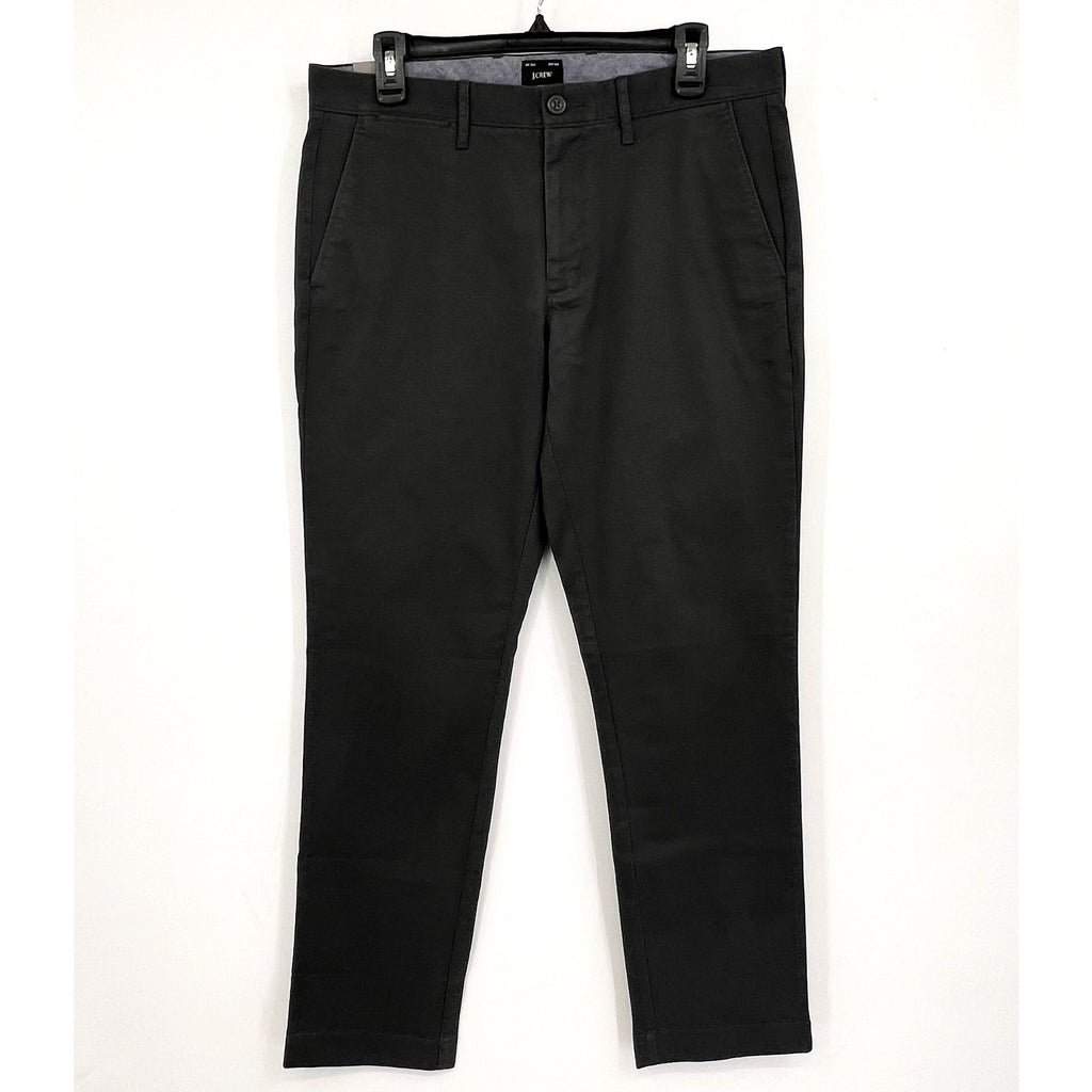J.CREW Mens 770 Straight-fit Chino Pants 32x30 Onyx Grey Stretch AR886 NWT