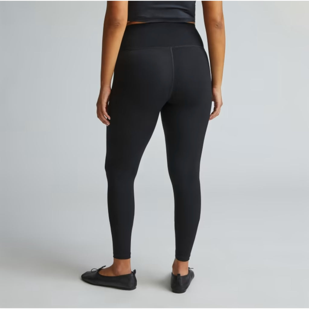 Everlane Womens The Perform Ankle Legging XS Black Extra High Waist Athletic NWT