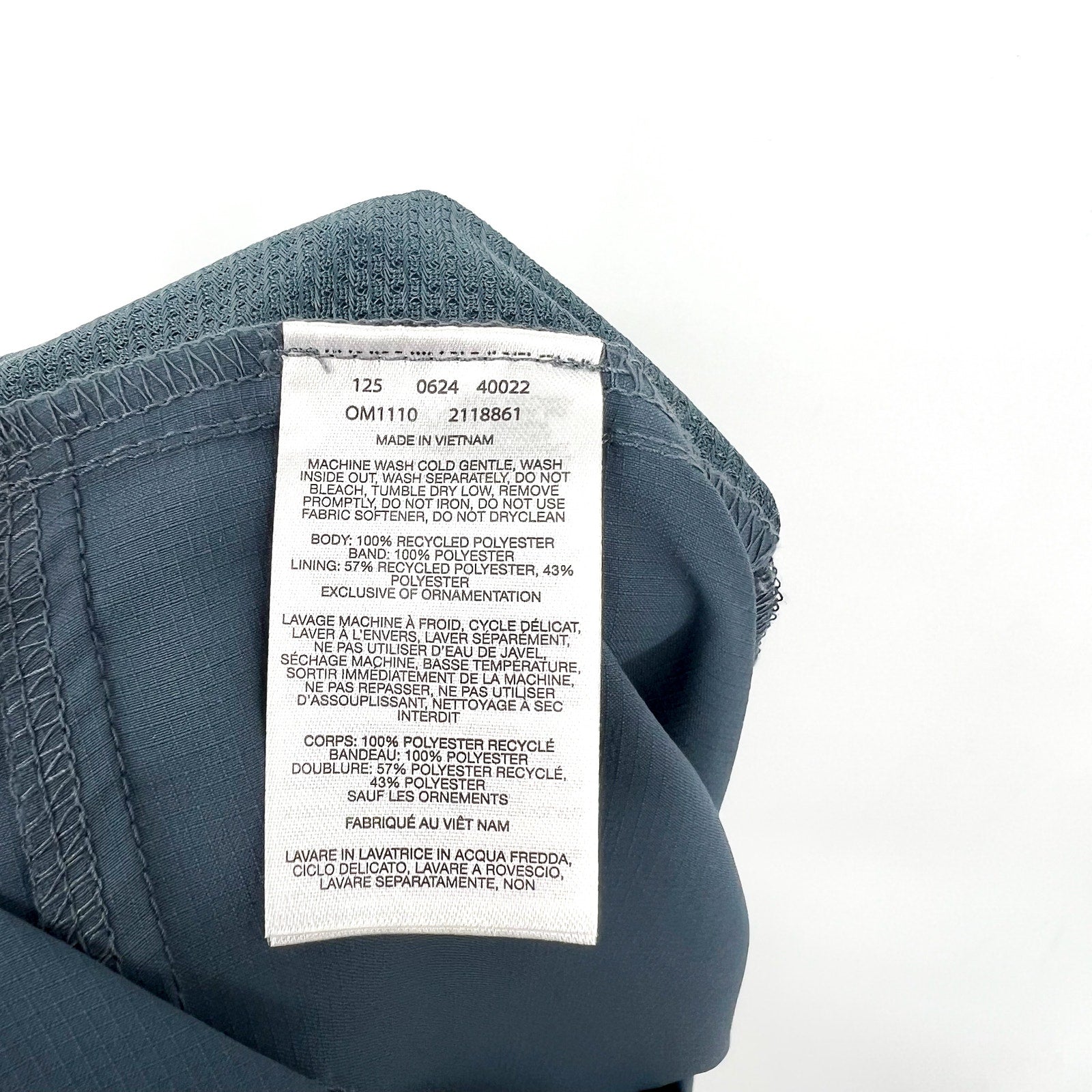 MOUNTAIN HARDWEAR Men's Trail Sender Hiking Pants 38x30 Ash Blue NWT