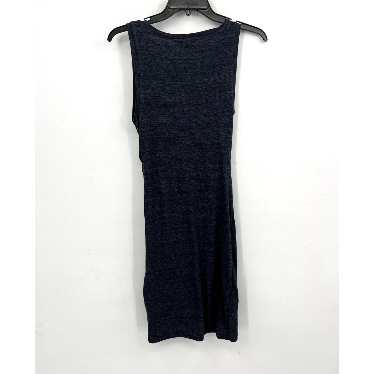 TREASURE & BOND Ruched Jersey Tank Dress Small Gray Blue Sleeveless NWT
