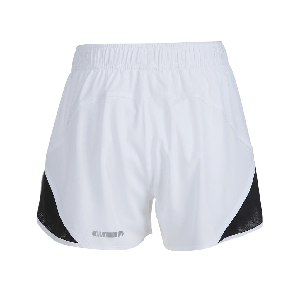 BCG Women's Running Shorts Size Large White Black Mesh NWOT