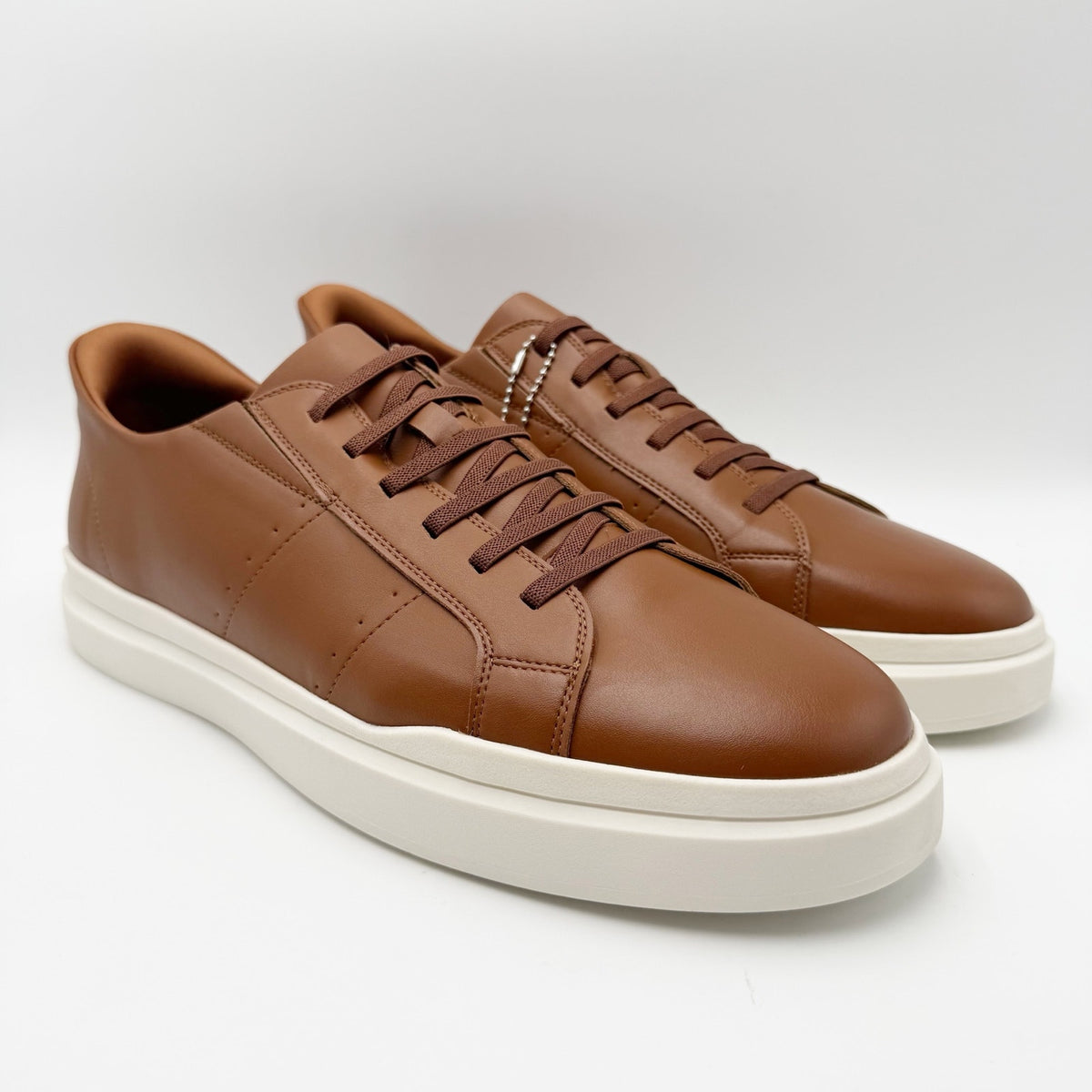 Marc Joseph NY Mens Fort Avenue Casual Sneakers Size 13 Cognac Brown NIB
