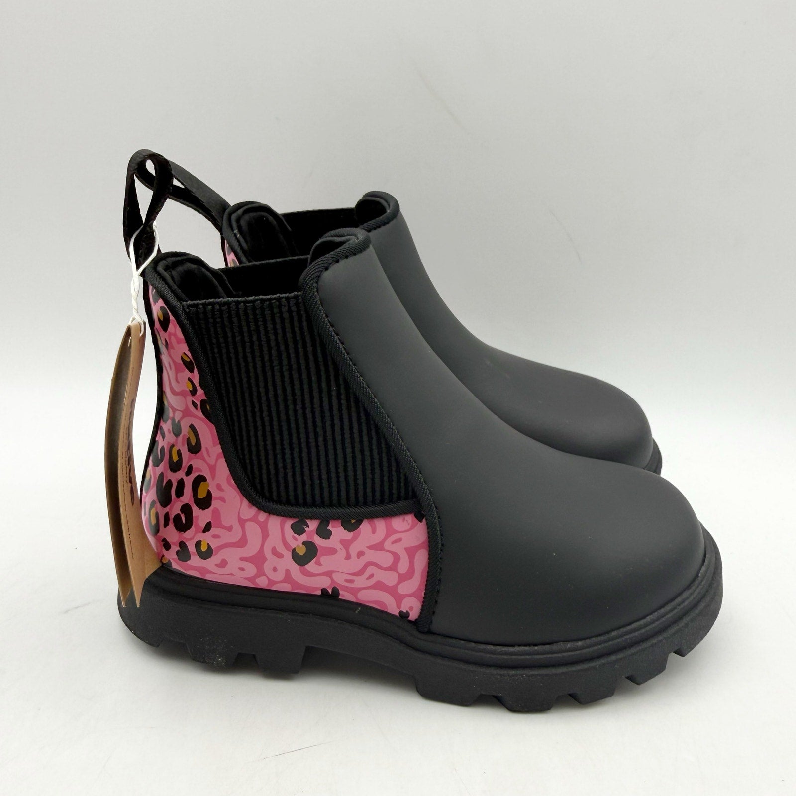 Native Girls Kensington Treklite Print Bootie US 8 EU 24 Black Pink NIB