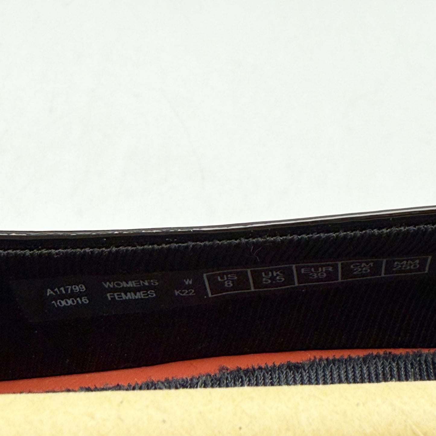 Rockport Womens Total Motion 75mm Pointy Toe Pumps US 8 Black Patent Leather NIB