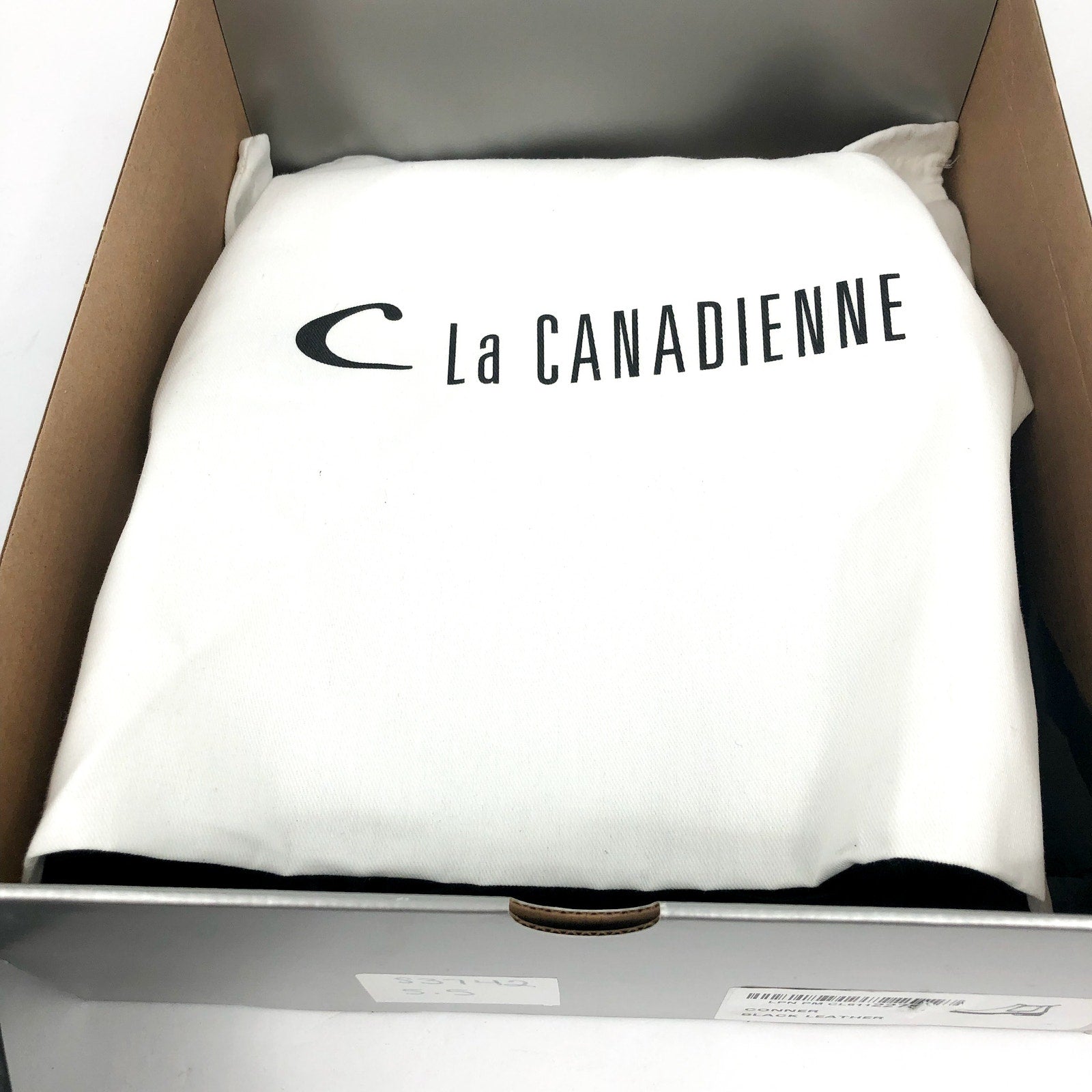 LA CANADIENNE Women's Conner Chelsea Boots 5.5 Black Leather Waterproof NIB