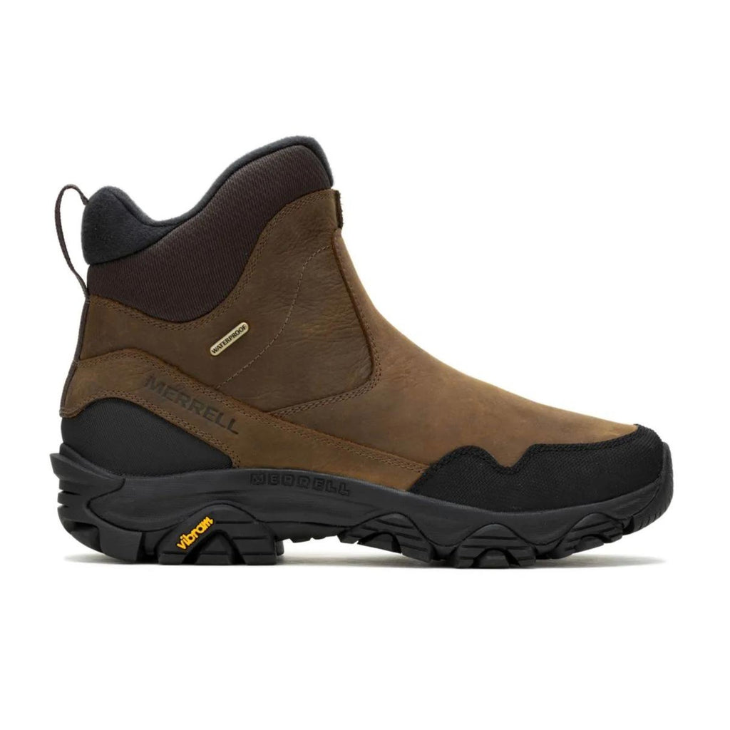 Merrell Mens Coldpack 3 Thermo Tall Zip Boots 10.5 M Brown Waterproof NWOB