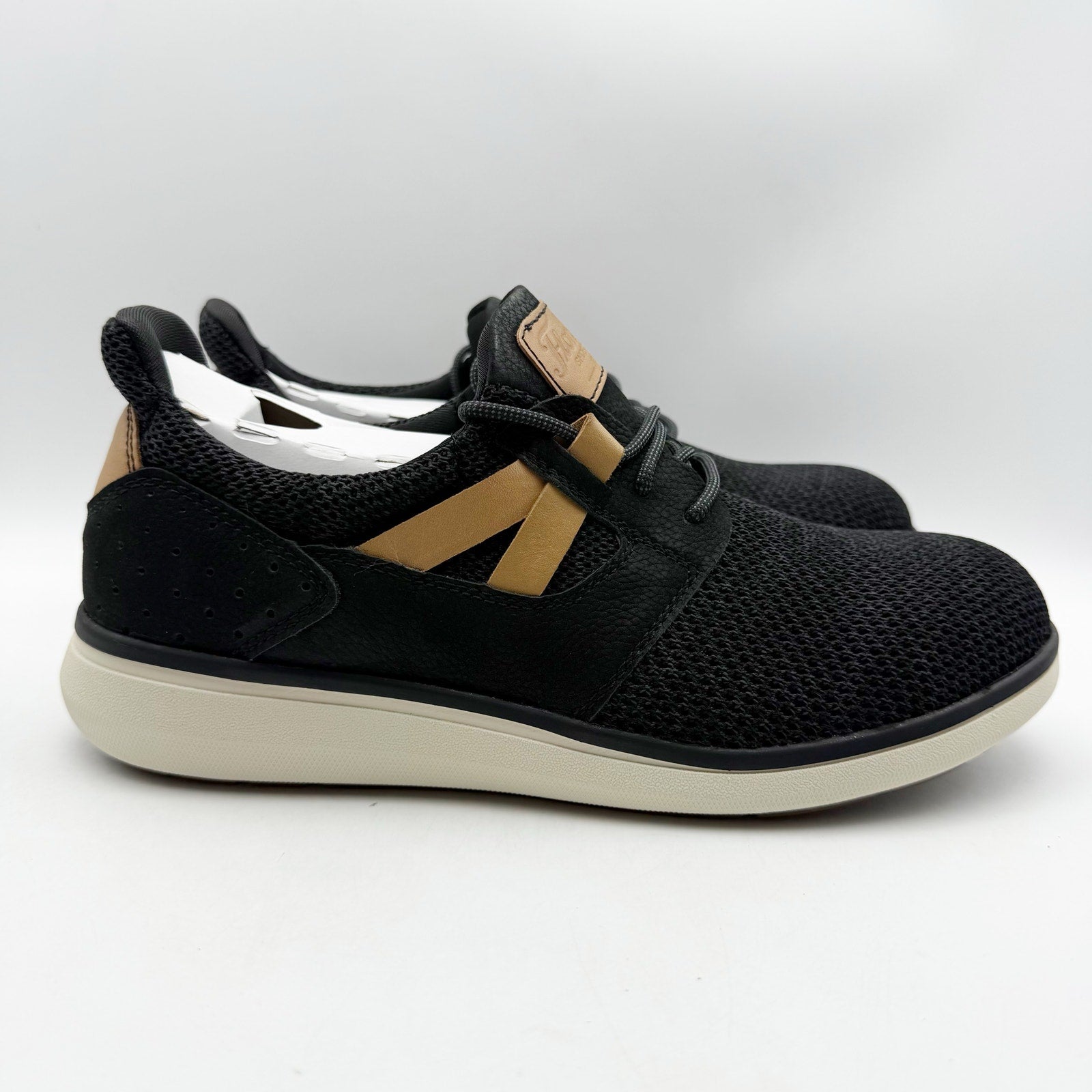 Florsheim Mens Adventure Steel Toe Work Sneakers US 7 EEE Black White NIB