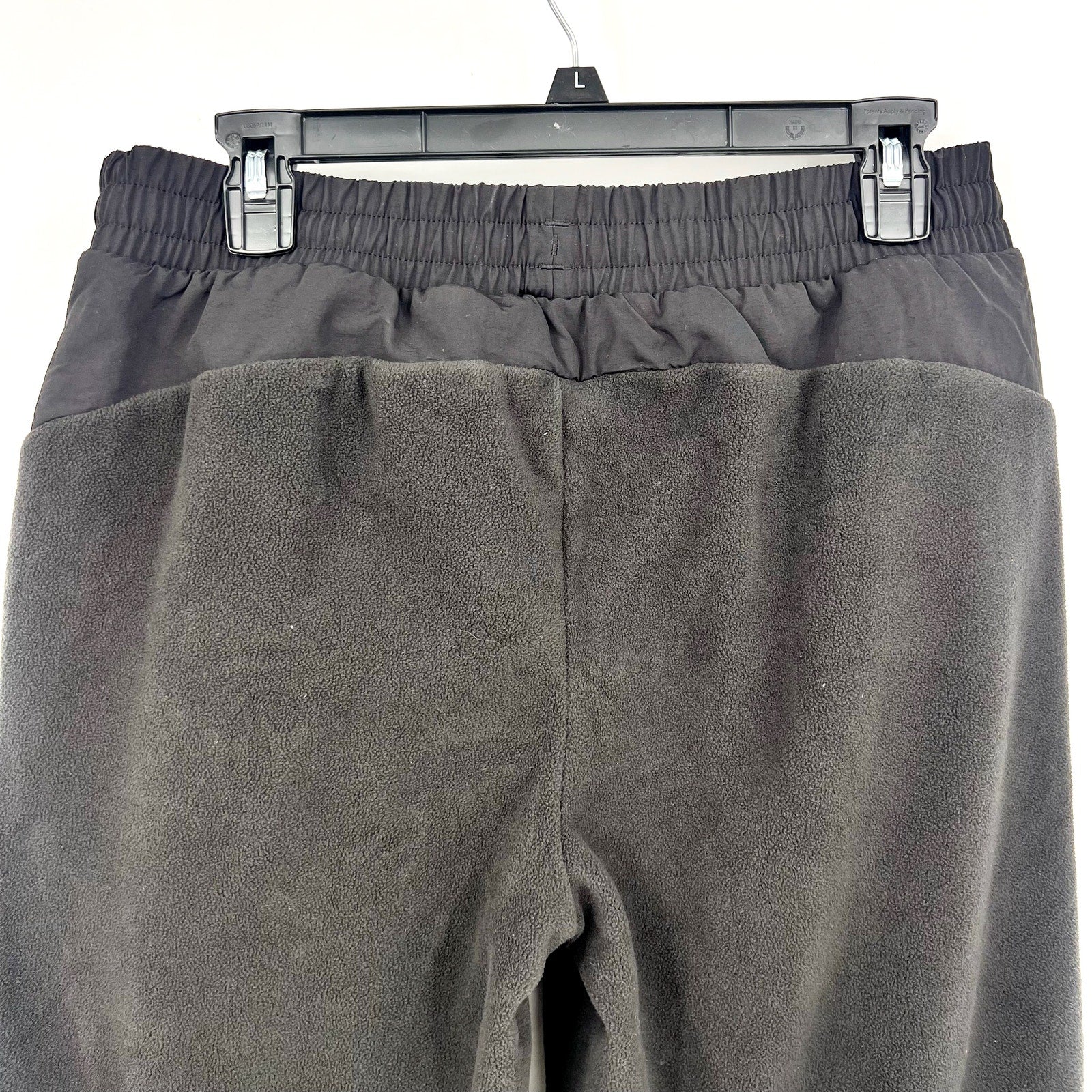 PUMA Women's ESS Elevated Winterized Pants Medium Black Drawstring Joggers NWT