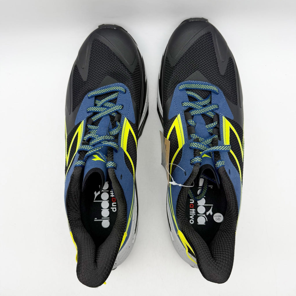 Diadora Mens Equipe Sestriere XT Trail Running Sneakers US 10 Blue Black NWOB