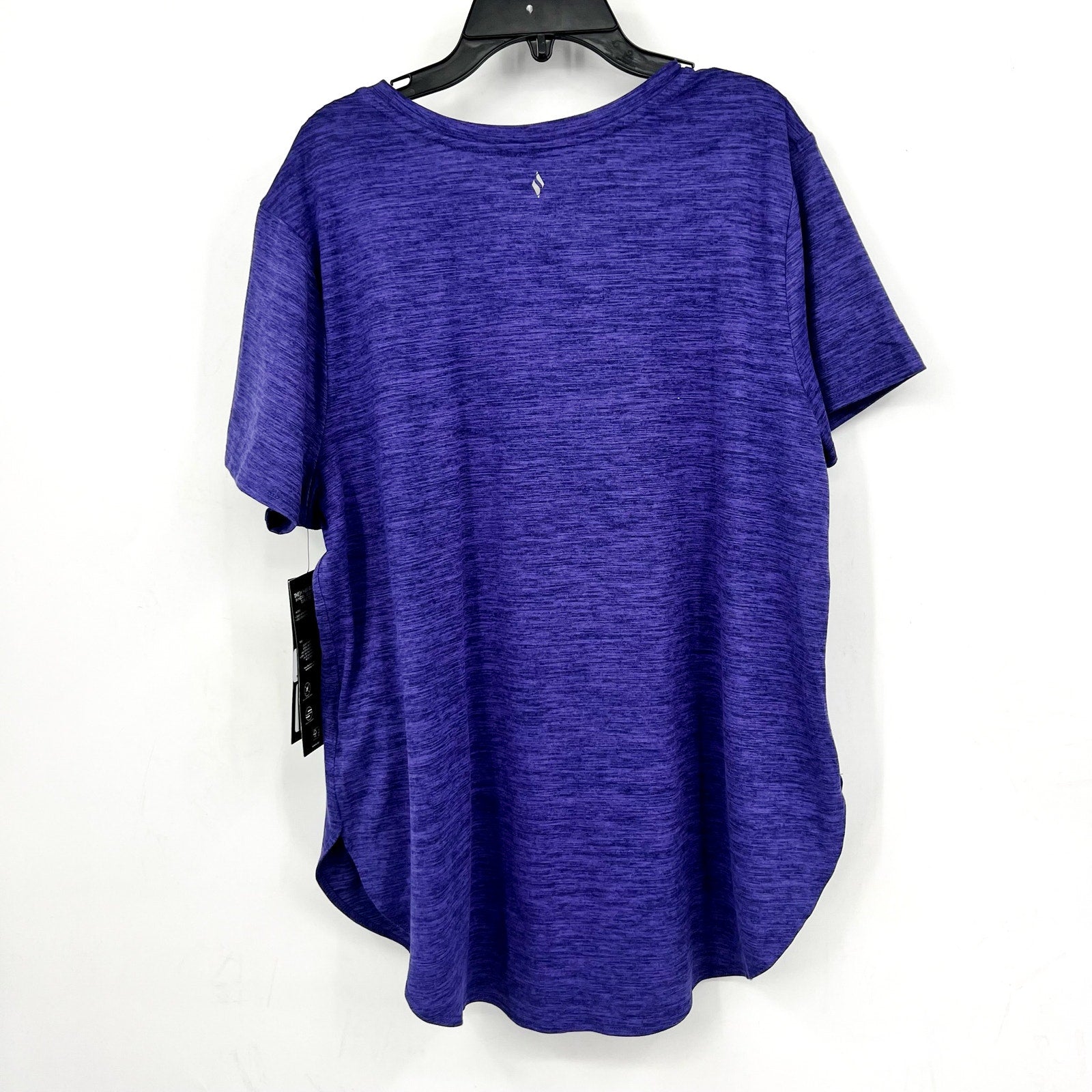 SKECHERS Women's GO DRI Swift Tunic Tee Medium Purple Short Sleeve NWT