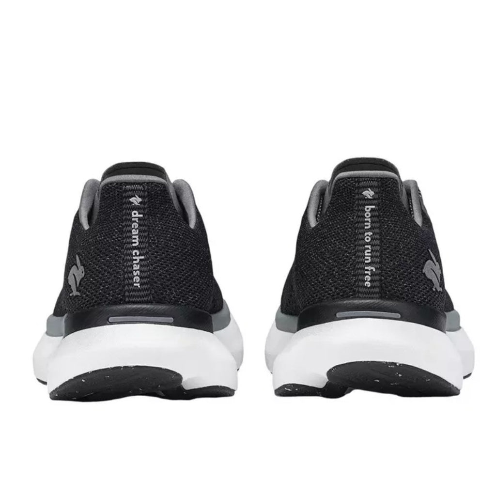 Rabbit Womens Dream Chaser Running Shoes Size 8 Black EU 38.5 Athletic NIB