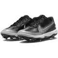 Nike Mens Alpha Huarache Varsity 4 Low Baseball Cleats US 9 Black Grey NWOB