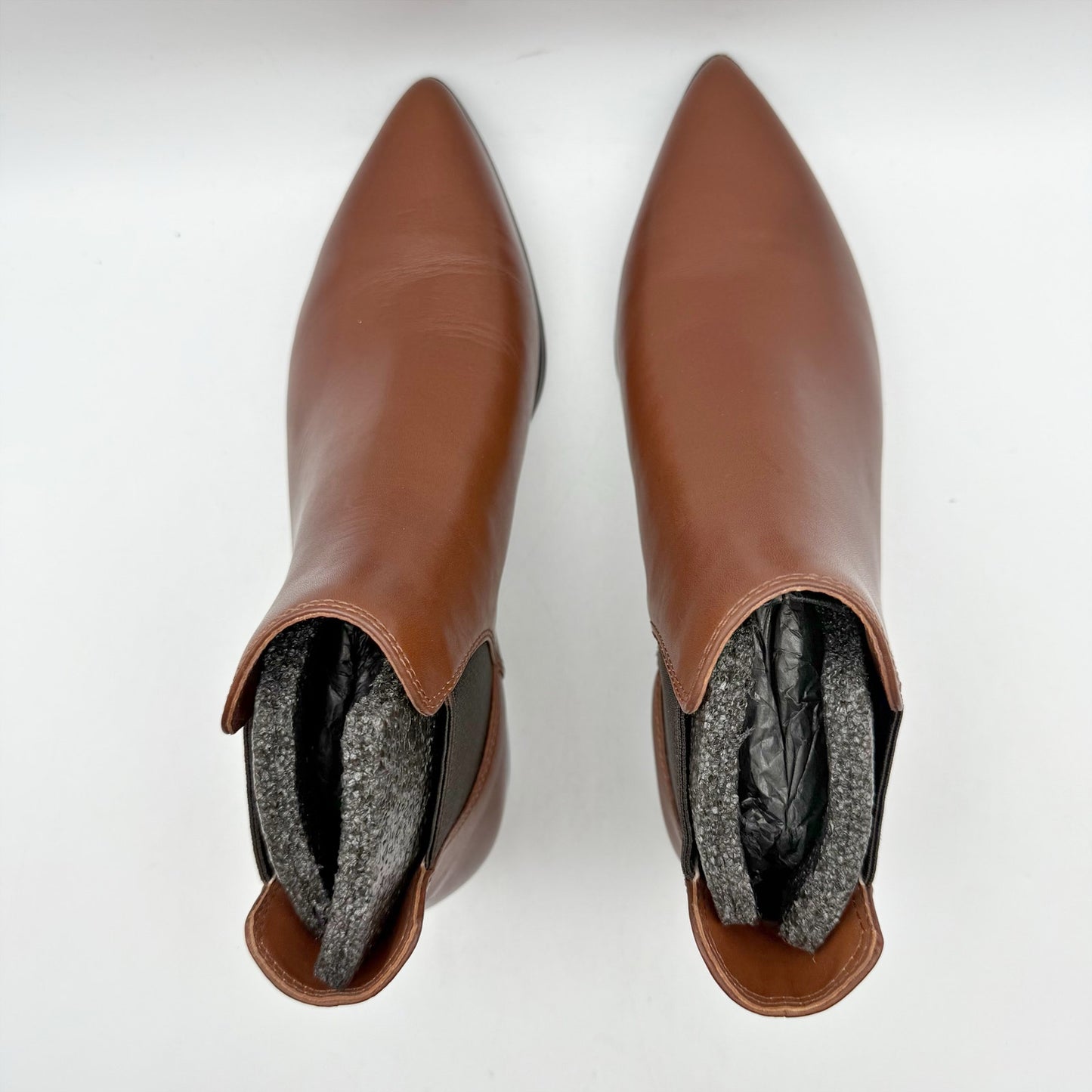 Cole Haan Womens Hara Bootie US 6.5 Wide EU 37 Dark Brown Leather NIB