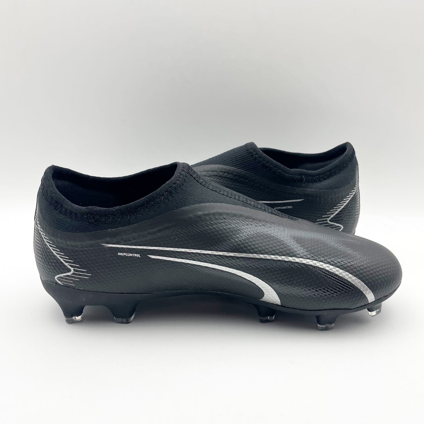 Puma Kids Ultra Match Laceless Firm Ground Soccer Cleats US 2.5 EU 34 Black