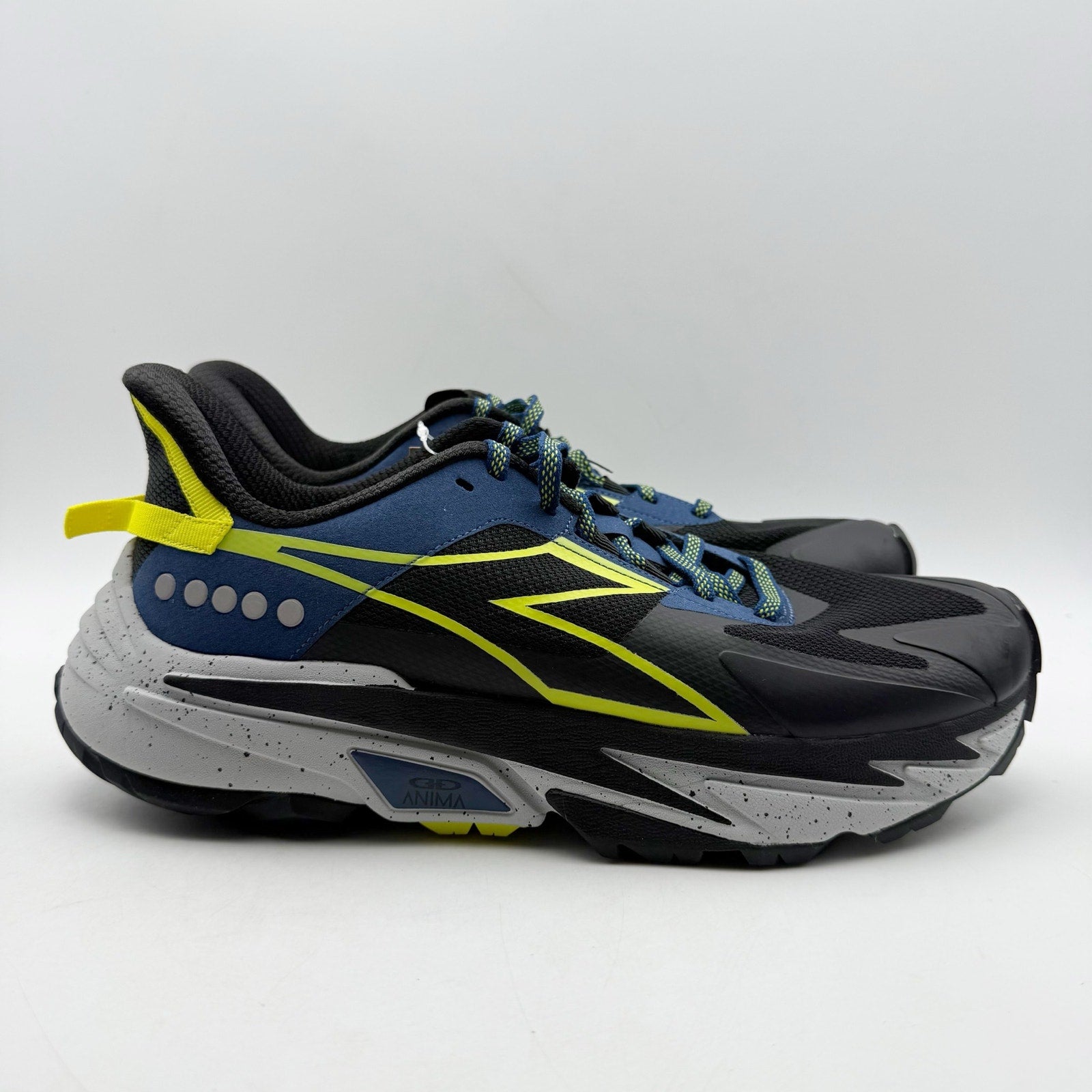 Diadora Mens Equipe Sestriere XT Trail Running Sneakers US 10 Blue Black NWOB