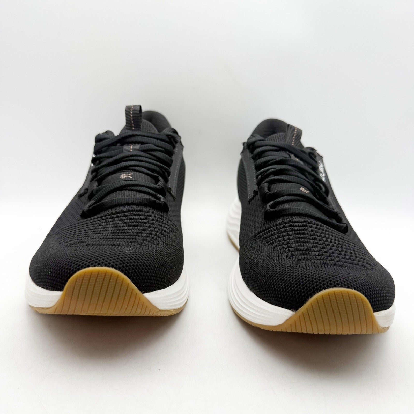 Kuru Womens Atom 2 Athletic Shoes US 9.5 Wide Black Sneakers NWOB