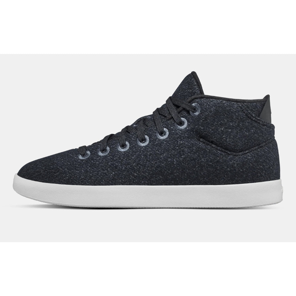 AllBirds Mens Wool Piper Mids Sneaker Size 10 Heathered Black NWB