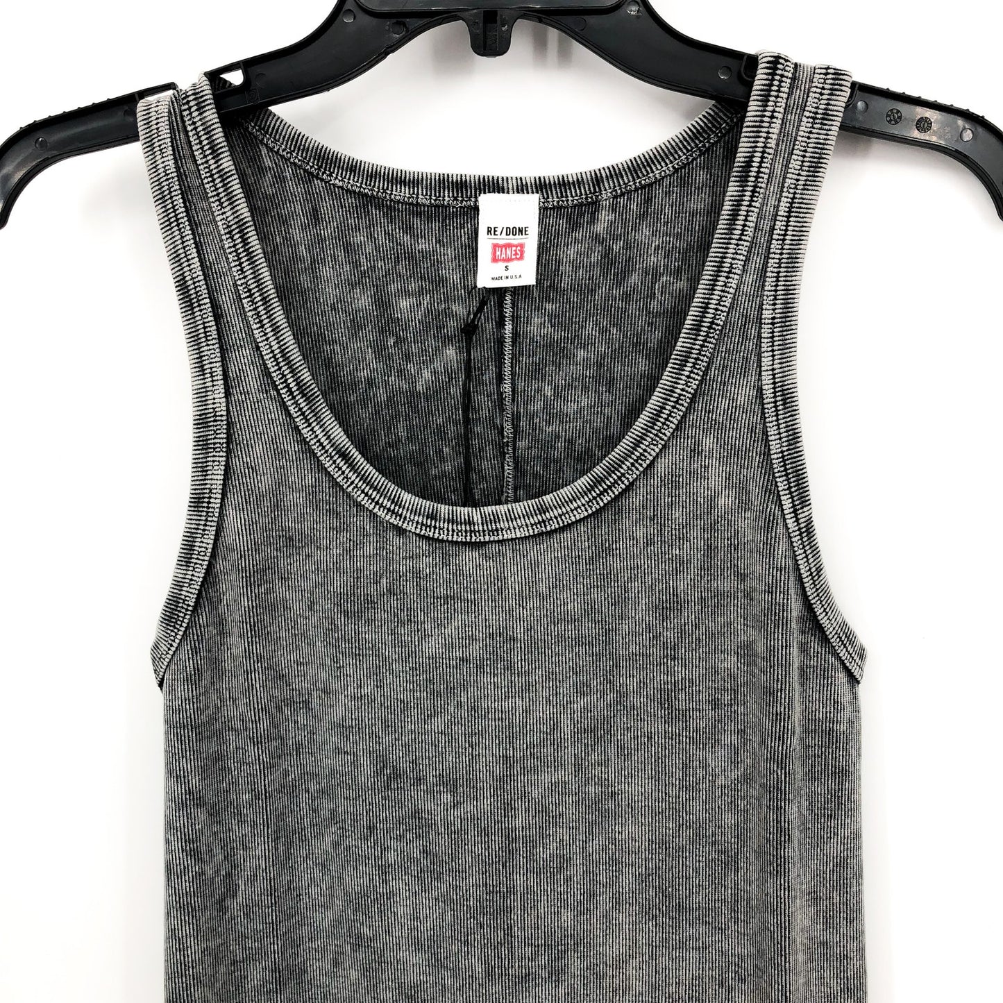 RE/DONE Women's Long Tank Dress LSD Grey SMALL
