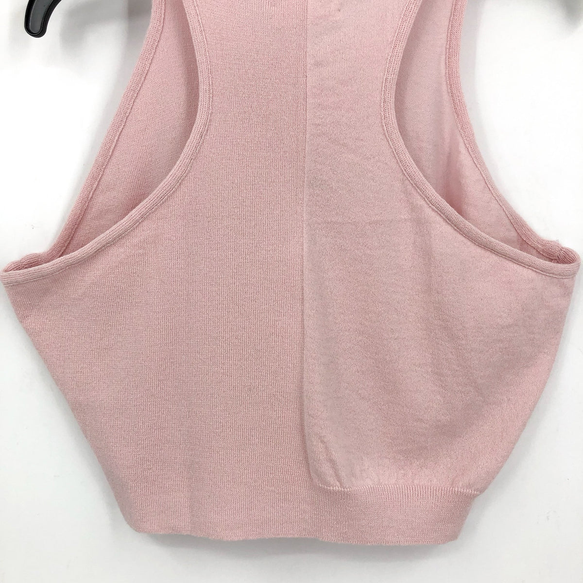 ACTIVE CASHMERE Women's Cashmere Tank Top XL Pale Pink Racerback NWT