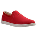 Spenco Women's Waterfront Canvas Slip On Sneaker Size 7 Red Pink Bittersweet NIB