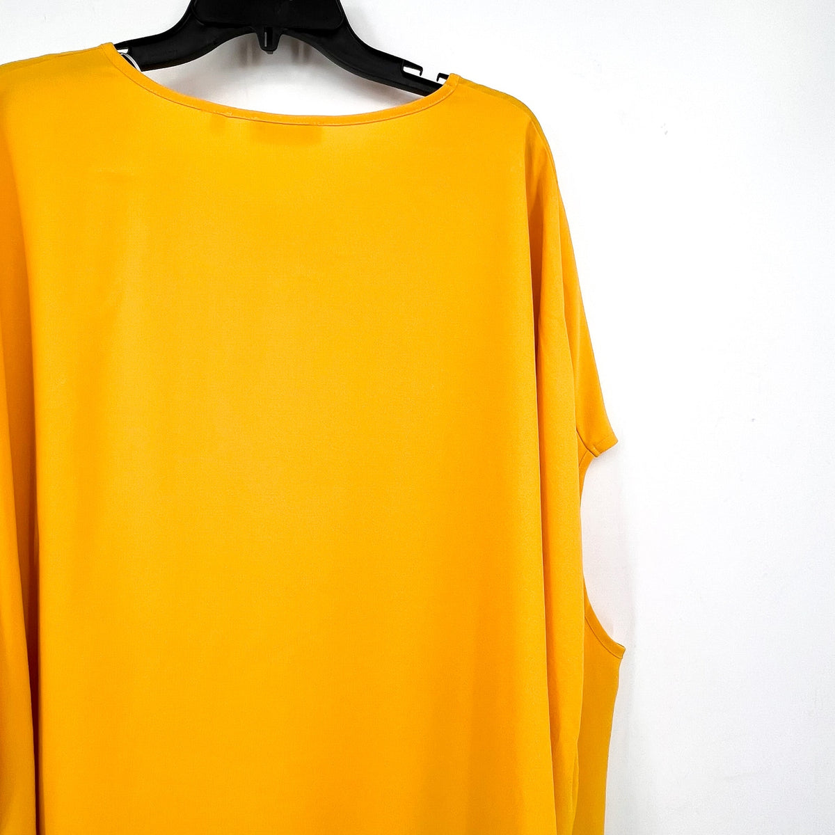 PATRIZIA LUCA Women's Oversized Caftan Tunic Top One Size Bright Yellow NWT