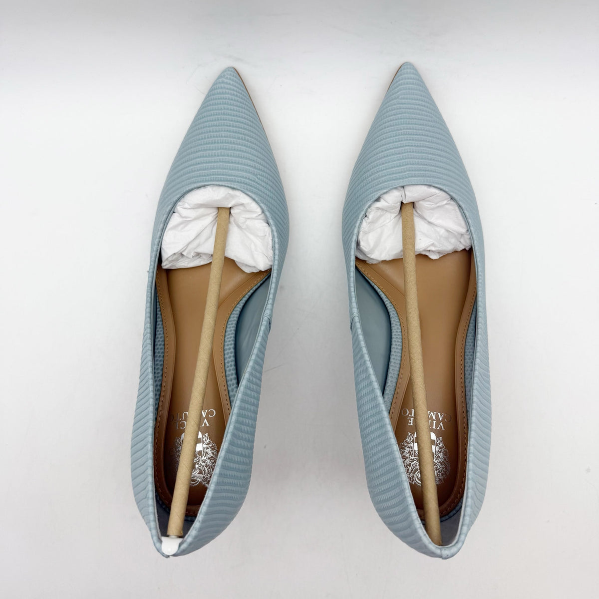 Vince Camuto Womens Kehlia Pumps Size 6.5 EU 37 Blue Leather NIB