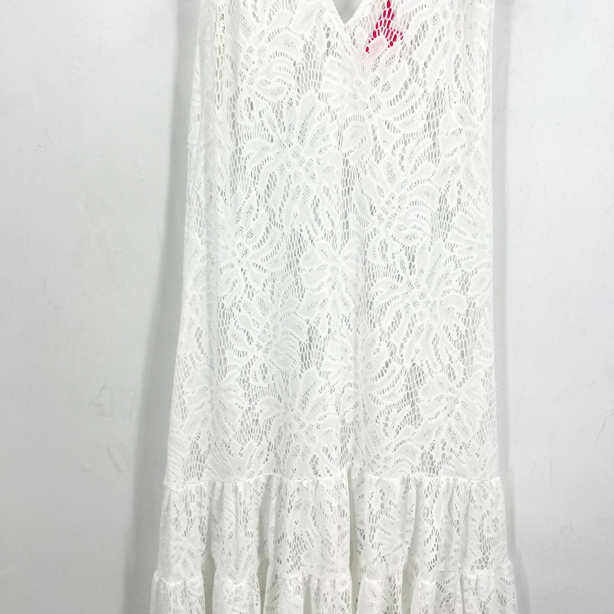 LILLY PULITZER Womens Finnley Lace Cover-up Swim Dress XXS White NWOT
