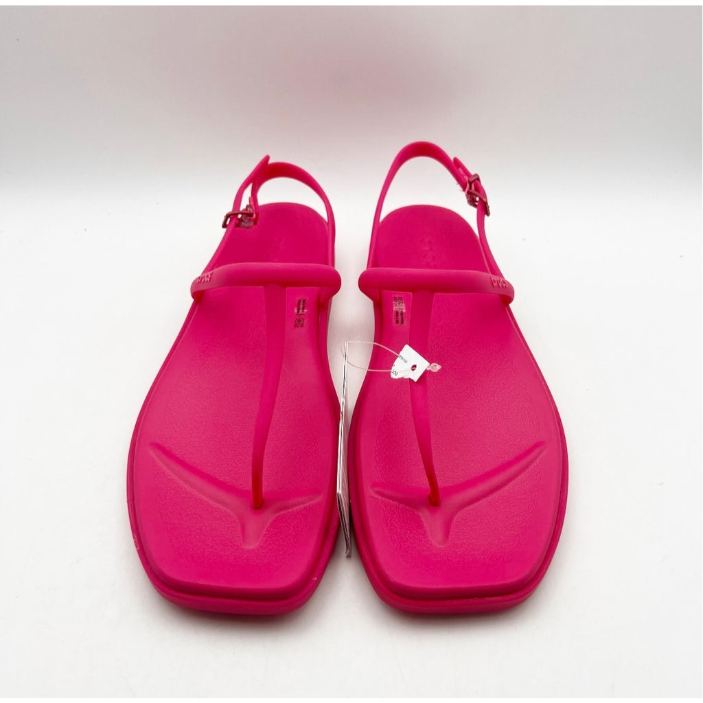 Crocs Women's Miami Thong Sandal Size 11 Dragon Fruit Pink Flip Flop NWT