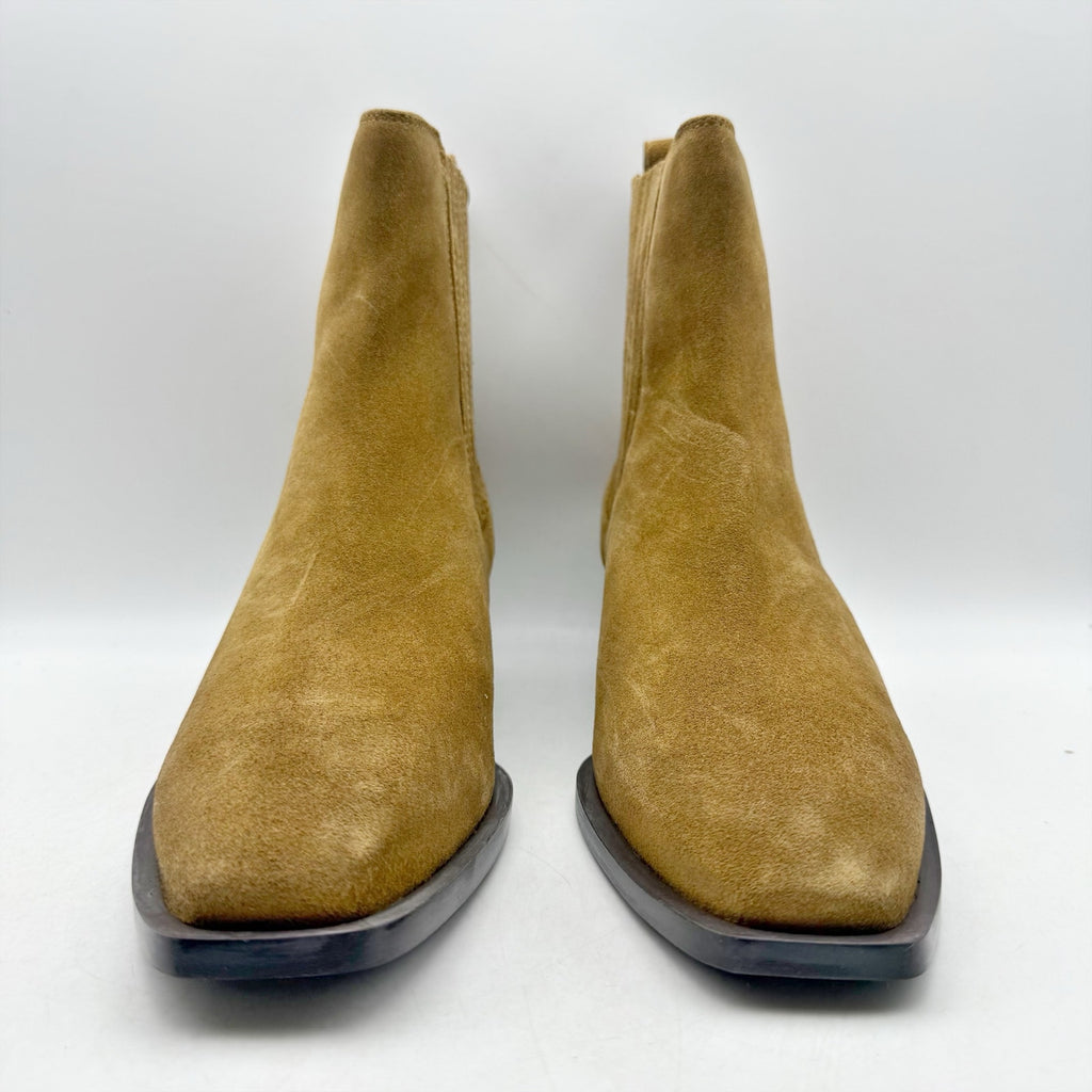 Seychelles Womens Hold Me Down Chelsea Ankle Boots US 8 Brown Suede NWOB