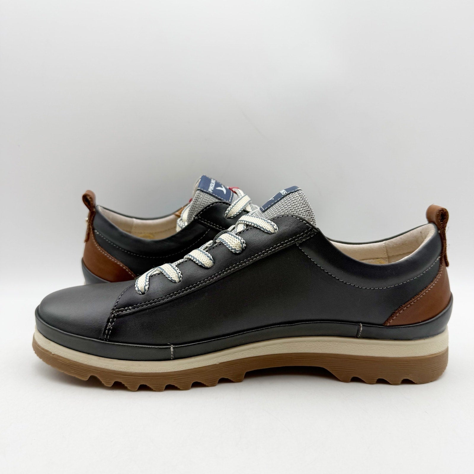 Pikolinos Womens Vigo W3W-6979 Sneakers EU 39 US 8.5-9 Blue Ocean Leather NIB