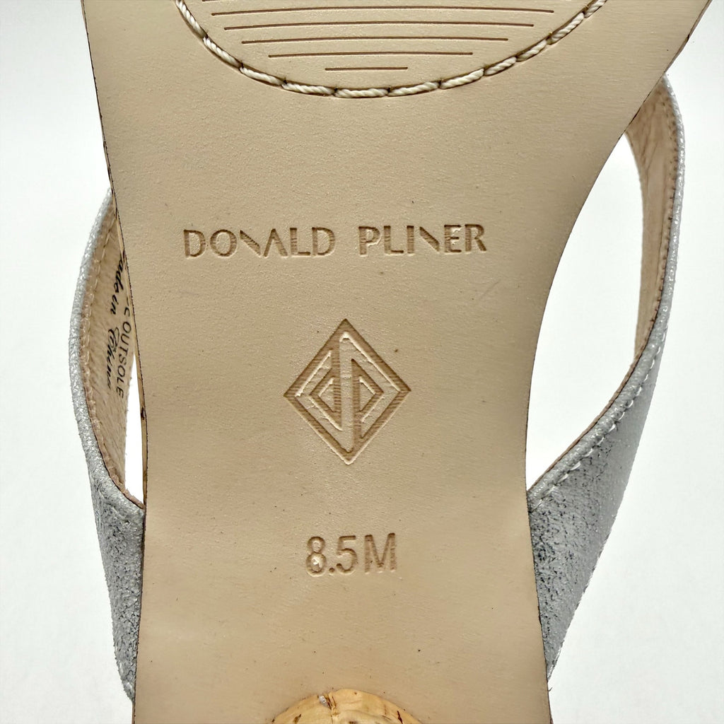 Donald Pliner Womens Mida Slide Sandals US 8.5 M Leather NWOB