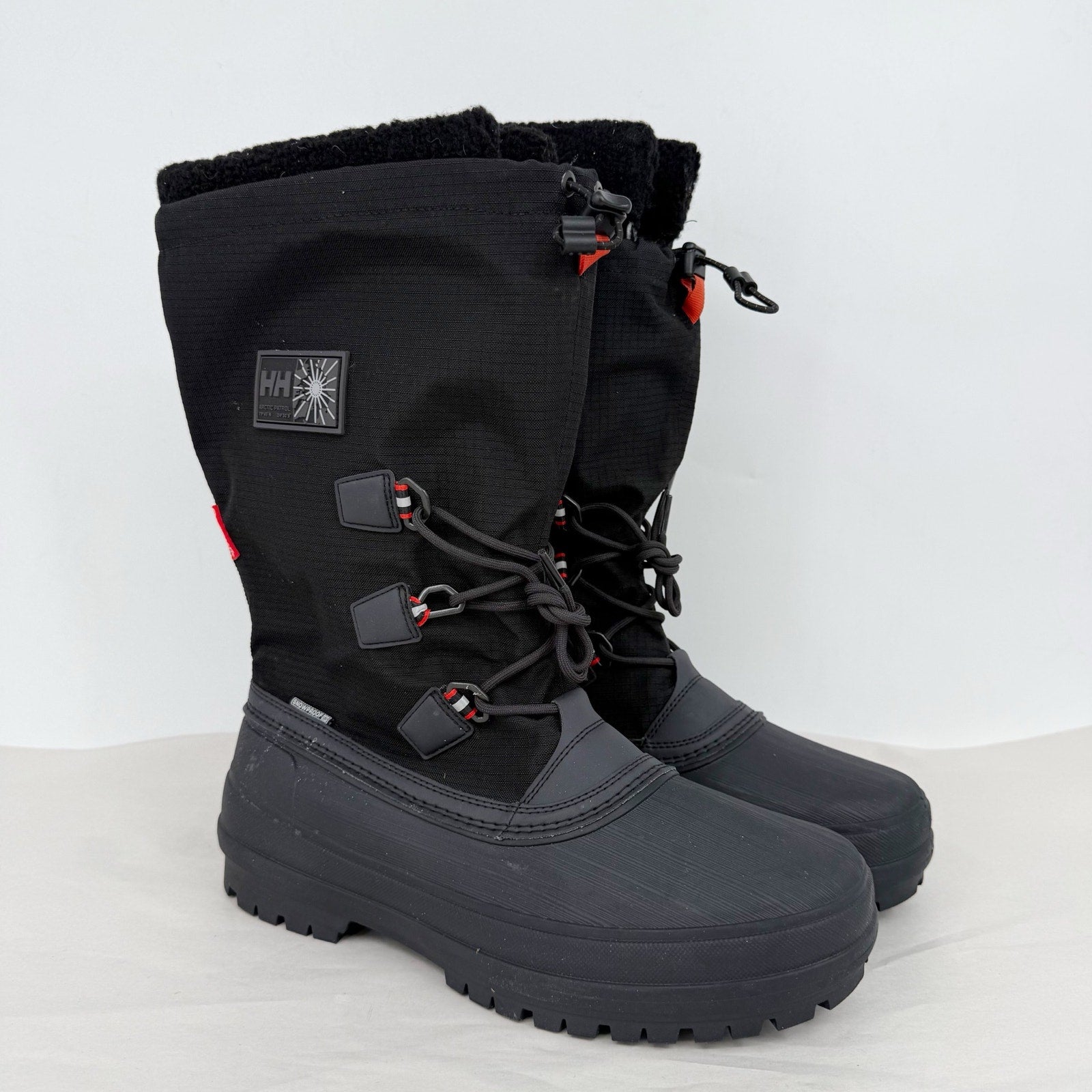 Helly Hansen Mens Arctic Patrol Hiking Boots US 12 EU 46.5 Black NWOB