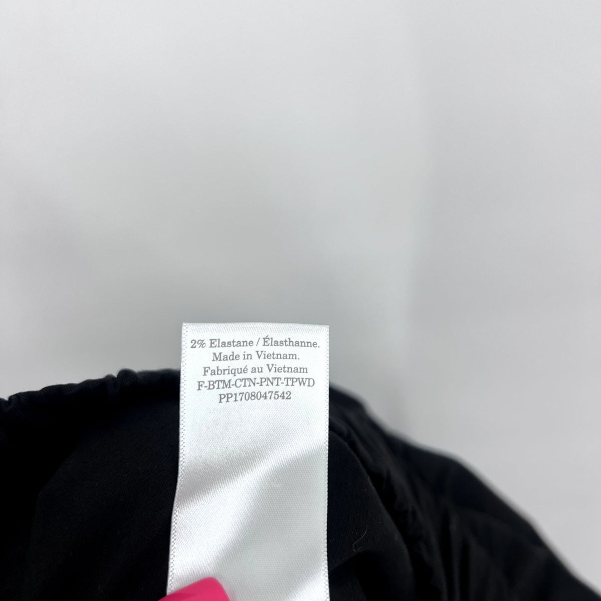 EVERLANE Womens The Easy Pants Small Black Straight Leg Chino Twill Stretch NWT