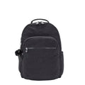 KIPLING Seoul 15" Laptop Backpack True Black Water Repellent NWT