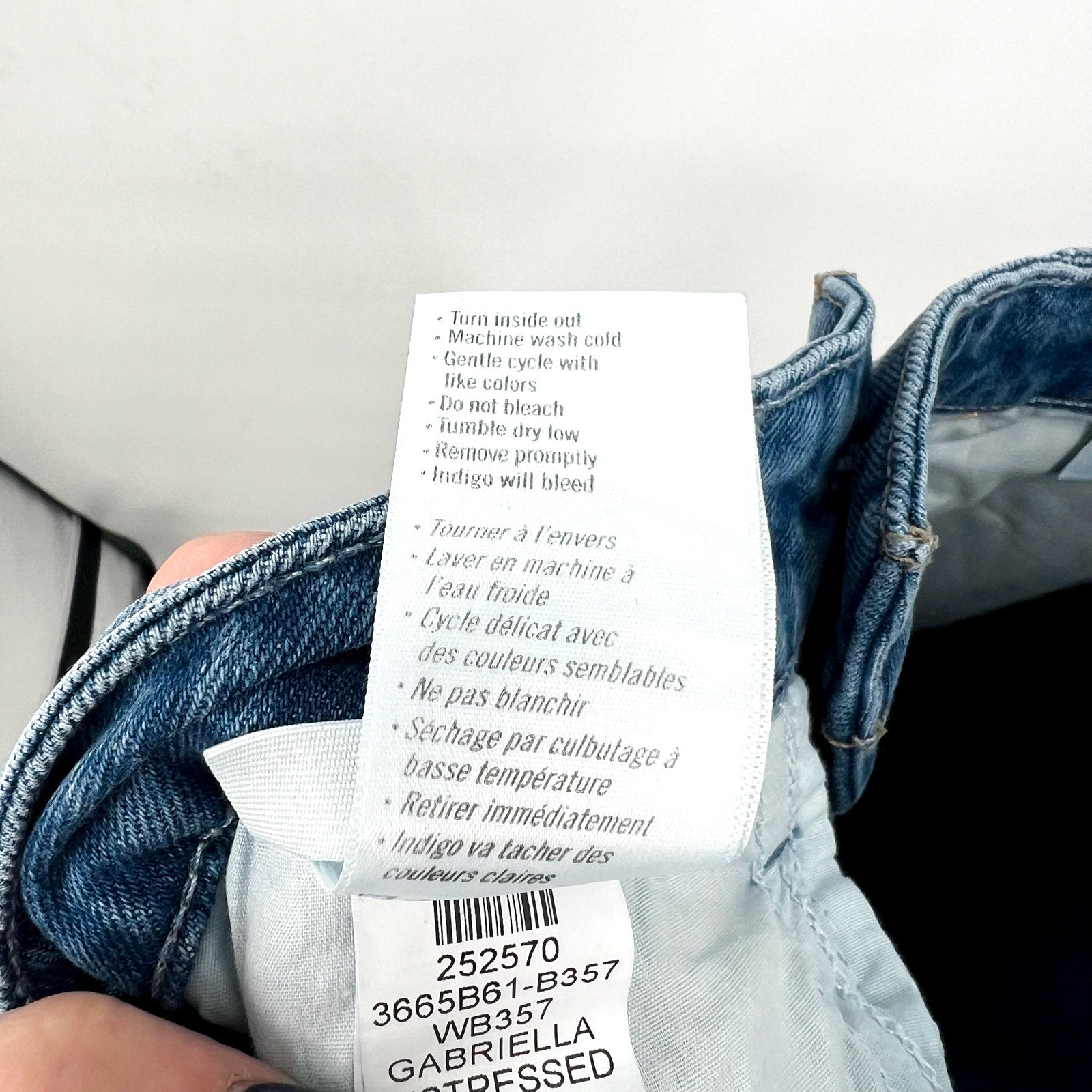 PAIGE Womens Charlie Flare Jeans Size 26 US 2 Gabriella Blue High Rise NWOT