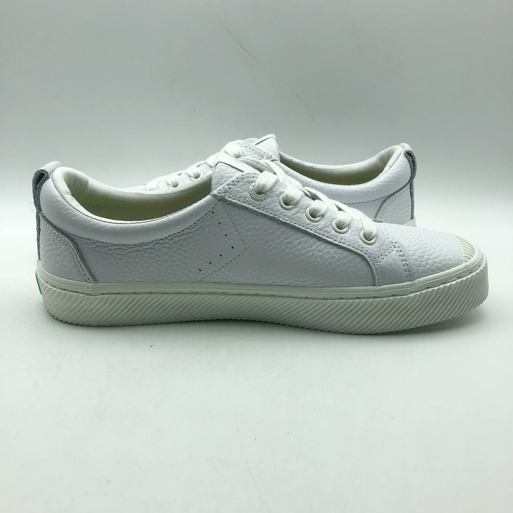 Cariuma Womens OCA Low Casual Sneakers Size 10 White Premium Leather NIB