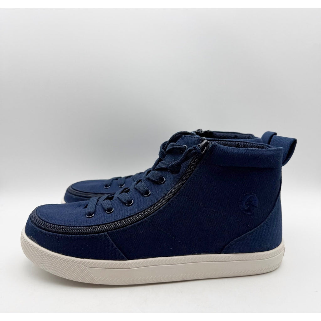 Billy Big Kids Classic MDR High Top Sneaker Size 9 EU 41 Navy Blue NIB